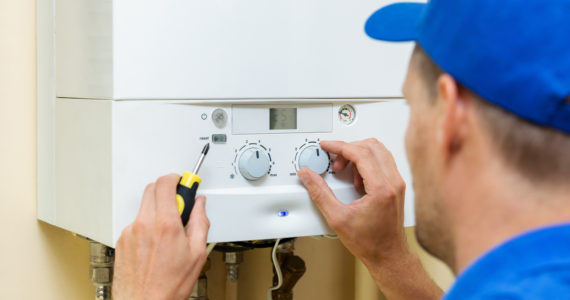 HVAC 911 - heating and air conditioning emergency service and residential maintenance and repairs - Central Gas Boiler